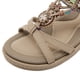 thumbnail image 3 of Zapatos Verano Sandalias Planas Cómodas Flores Diamantes Imitación Bohemias para Mujer, 3 of 9