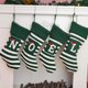 thumbnail image 5 of Medias navideñas tejidas con iniciales para la familia, monograma de granja, medias navideñas, decoraciones navideñas, regalo, media personalizada, letra bordada, 5 of 6