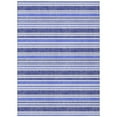 thumbnail image 2 of Addison Rugs Chantille Indoor/Outdoor Transitional Stripes Blue Washable Rectangle Rug, 10' x 14', 2 of 6