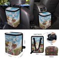 thumbnail image 4 of Uorisanigo Funny Cow Vehicle Seat Protector for Car Seat Unique Car Seat Cover Full Set Car Seat Belt Cover,Car Steering Wheel Cover,Car Cup Holder,Car Trash Can Car Decor Gift for Holiday, 4 of 7