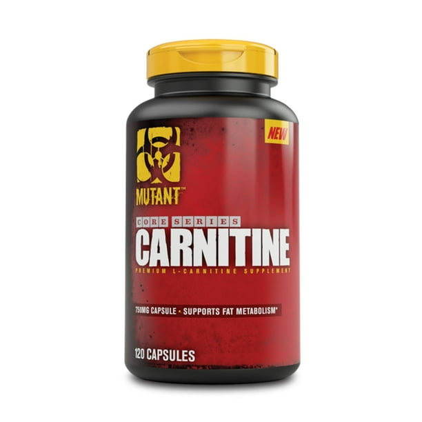 Quemador De Grasa Mutant Carnitina 120 Cápsulas Mutant Quemador De Grasa