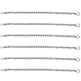 thumbnail image 1 of 6Pcs Garden Planter Hanging Chain Flower Pot Basket Replacement Iron Sling Chain with Hook, 1 of 5