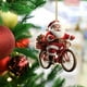thumbnail image 1 of Adornos Colgantes Exquisitos de Acrílico, Colgante Plano de Papá Noel, Colgante para Árbol de Navidad, 1 of 5