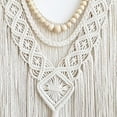 thumbnail image 3 of GOSCHE Macrame Wall Hanging Boho Wall Decor for Living Room, 43"*32" Large Cotton Tapestry for Bedroom Farmhouse Woven Wall Art for Home Decor, 3 of 6