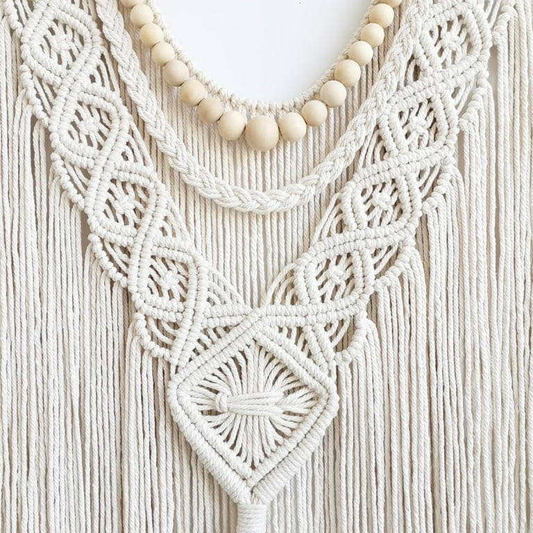 GOSCHE 43x32 Macrame Wall Hanging Boho Tapestry photo 3
