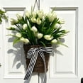 thumbnail image 6 of Floral Ornament for Home Elegant for Doors and Windows Live Courtyard Indoor Seasonal Display High- Polyester, 6 of 6