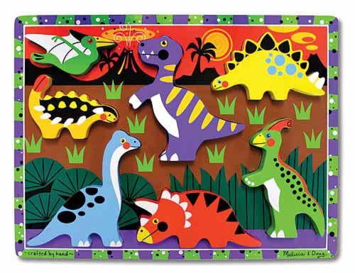 Melissa & Doug Dinosaur Chunky Puzzle