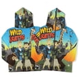 thumbnail image 4 of Wild Kratts Full Zip Hoodies Hooded Long Sleeve Jacket Lightweight Sweatshirt Warm Winter Coats S, 4 of 6