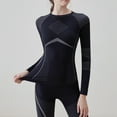 thumbnail image 6 of YueHuiYing Womens Thermal Underwear Ski Breathable Warm Base Layer Winter Long Johns Top Bottom Sets for Cold Weather, 6 of 6