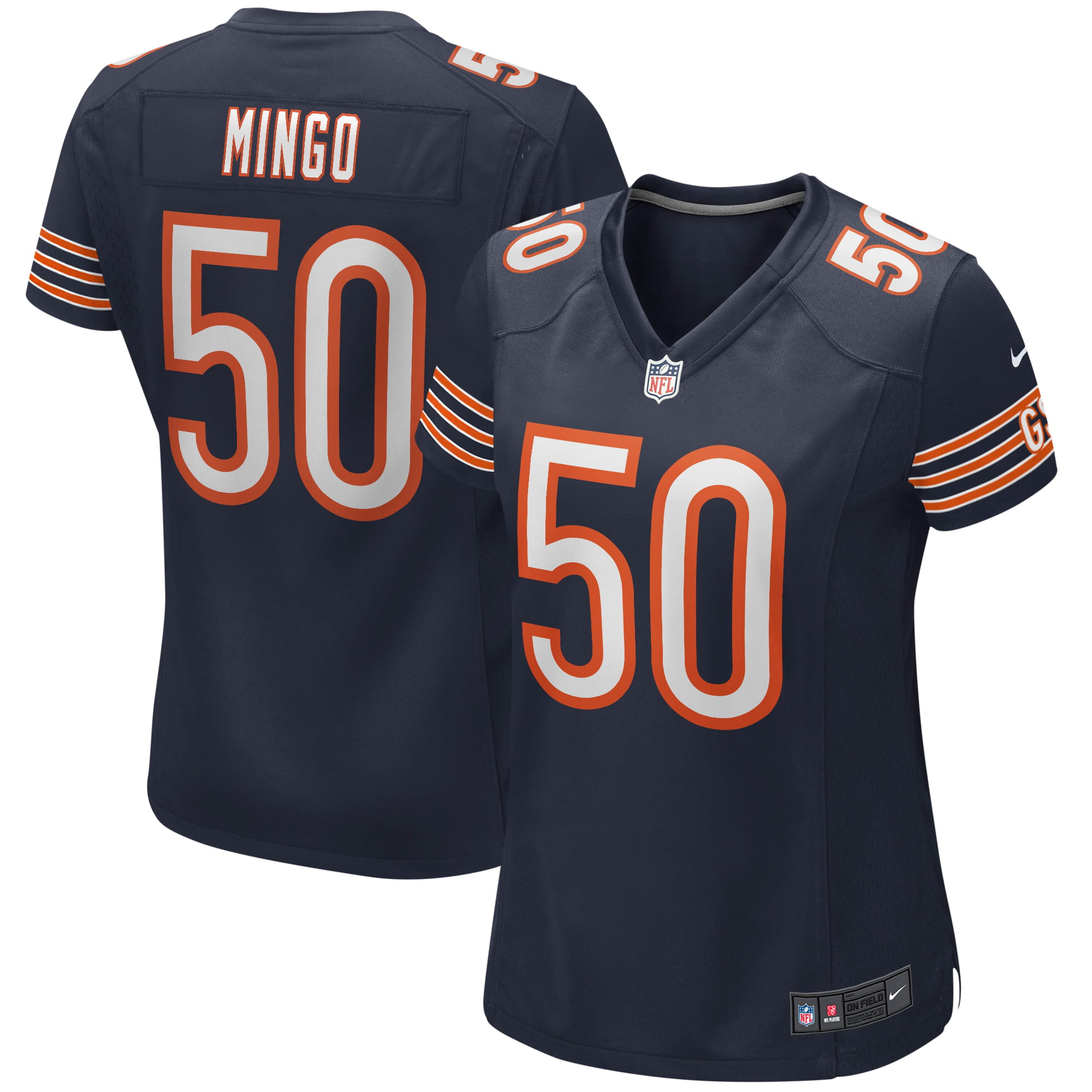 Barkevious Mingo Chicago Bears Nike Women's Player Game Jersey - Navy - Walmart.com