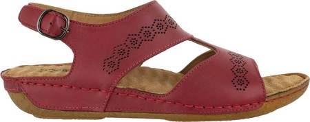 Comfort Wave by Easy Street Sloane Leather Sandals (Women) - image 3 of 7