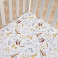 thumbnail image 3 of Warner Brothers Harry Potter Hogwarts Printed Icon Fitted Crib Sheet, 3 of 5