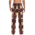 thumbnail image 4 of FORMRS Mens Pajama Pants with Pockets Cotton Sleepwear Lounge Bottoms Sizes S-2XL, Star Spangled Squares, 4 of 7