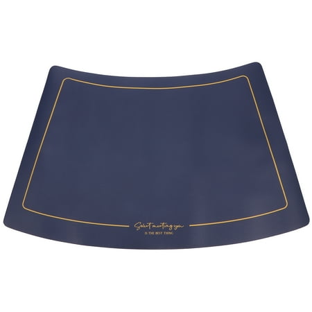 

NUOLUX 1pc Table Placemat Leather Nordic Style Waterproof Western Food Placemat