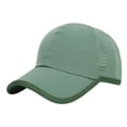 thumbnail image 2 of Lightweight Quick Dry Baseball Cap for Men Women, Breathable Outdoor Sports Hat, Adjustable Comfort Casual Sun Cap, Headwear for Running, Camping, Walking, Travel and Daily UV Protection Green, 2 of 7