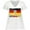 AA-White, variant on Inktastic German Soccer Women's Plus Size V-Neck T-Shirt