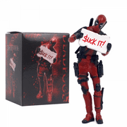 Deadpool Figure Models, Deadpool Models, The Best Gift - Sign-holding Deadpool