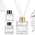 thumbnail image 3 of Juego de difusor de aromaterapia Injueey Vidrio cuadrado 200 ml gris humo, 3 of 6
