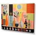 thumbnail image 2 of Designart art Mural Abstrait Mi-Siècle, art Mural Mi-Siècle, Textiles Vintage art Mural Mi-Siècle, art Mural sur Toile Moderne Extra Grand, 44x34 Pouces, 2 of 5