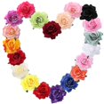 thumbnail image 4 of 15 Pieces Floral Hair Clips and Pins for Women, Random Colors, Fashionable Hair Accessories and Brooches, 4 of 5