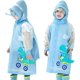 thumbnail image 1 of Chubasquero infantil de dinosaurio azul (apto para alturas de 105 a 115 cm) Chubasquero infantil impermeable para niñas y niños Chubasquero infantil para caminar con dinosaurios de dibujos animados, 1 of 5