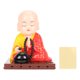 thumbnail image 2 of Little Monk Adornos 3 X 3 X 35in Pequeño Monje Adornos solares con energía solar Lindo Buda Decoración Artesanía Muñecas Adornos para Dormitorio Sala de Estar ANGGREK  Otros, 2 of 8