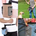 thumbnail image 5 of 2 bolsas impermeables para perros, bolsa portátil para premios de perros, bolsa de entrenamiento para perros con cinturón desmontable para uso en interiores y exteriores., 5 of 5