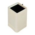thumbnail image 2 of Papelera decorativa para el hogar con ruedas universales de 360 degree, elegante y sin tapa. Rectangular, 2 of 9