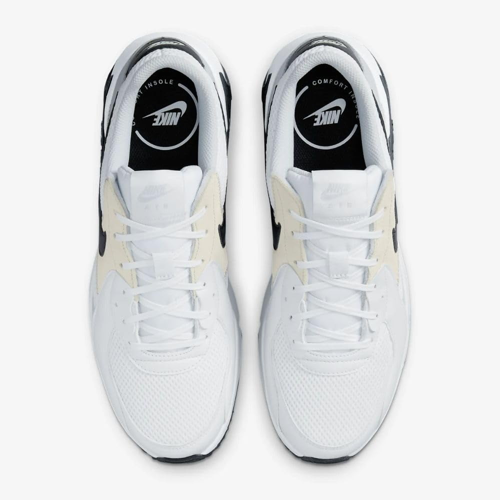 NIKE Air Max Excee Mens FN7304-100 (White/Black-Pure Platinum), Size 10.5