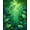 Green, Pattern 1, variant on ODIKA 4'x6' Machine Washable Non-Slip Area Rug, Verdant Canopy Botanical Leaf High Traffic Rug, Green, 85681