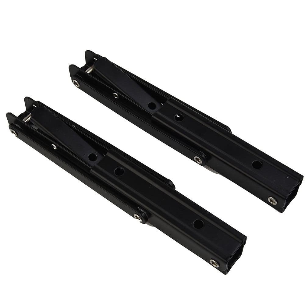 Innovatively Designed Folding Bracket Table Shelf For Campervan, Motorhome, Caravan Black Finish, Easy To Install, Save Space
