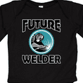 thumbnail image 4 of Inktastic Welding Future Welder Boys Long Sleeve Baby Bodysuit, 4 of 5