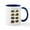 White/Navy Inside, variant on CafePress - Tortoises Of The World Mug - 11 oz Ceramic Mug - Novelty Coffee Tea Cup