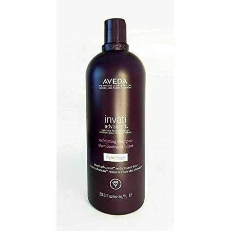 Aveda Invati Advanced Exfoliating Shampoo Light, 1 Liter/ 33.8 oz, New!!