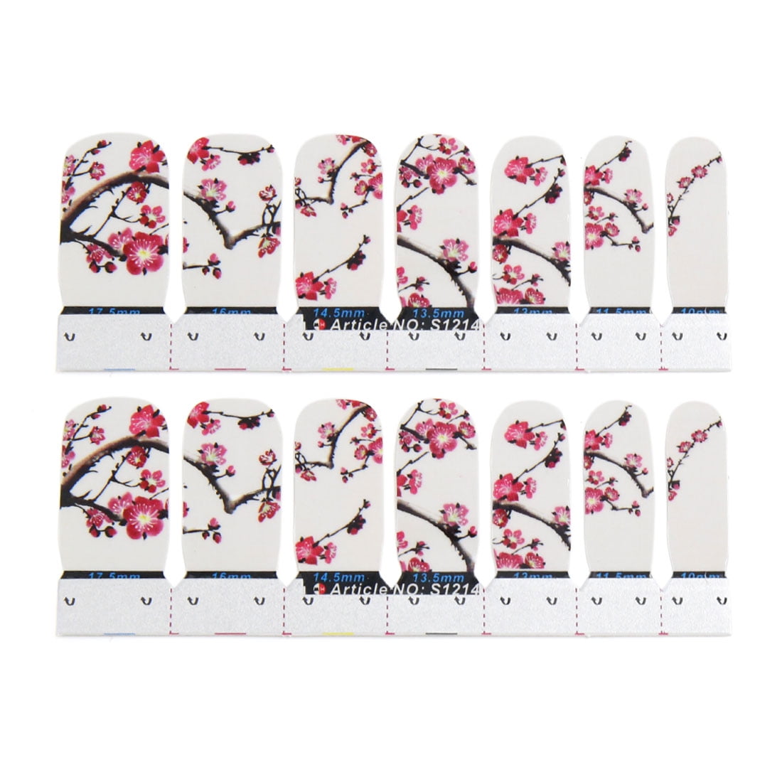 1 Set Plum Blossom Pattern Nail Patch Stickers Diy Nails Art Tips 1 Set Plum Blossom Pattern Nail Patch Stickers Diy Nails Art Tips