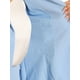 thumbnail image 5 of INSPIRE CHIC Conjunto de Falda de 2 Piezas para Mujer, Blazer Peplum, Falda Lápiz de Cintura Alta, Atuendo de Trabajo XS Azul Claro, 5 of 6