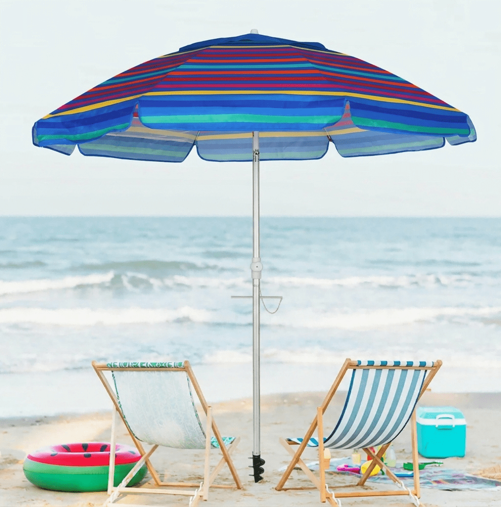 Sport-Brella Super-Brella 8-Foot Portable Sun Shelter Beach Canopy