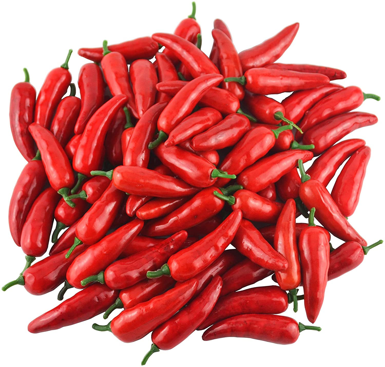 1 Strand Artificial Fake Chilies Vegetables Plants Home Garden Hanging Decor 