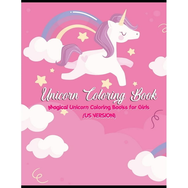 unicorn coloring book  magical unicorn coloring books for girls us  version