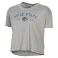 thumbnail image 2 of Women's Alternative Apparel  Gray Boise State Broncos Retro Jersey Headliner Cropped T-Shirt, 2 of 3
