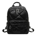 thumbnail image 1 of Backpack Cotton School Knapsack Large-capacity Travel Luggage Bag (Gold), 1 of 10