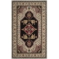 thumbnail image 3 of SAFAVIEH Bellagio Lorinda Oriental Wool Area Rug, Beige/Black, 5' x 8', 3 of 9