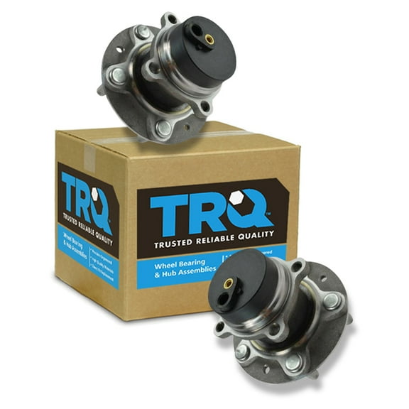 TRQ Front Wheel Hub & Bearing Driver & Passenger Side Pair for 09-11 Mazda RX-8 BHA53788 Fits select: 2009-2011 MAZDA RX8