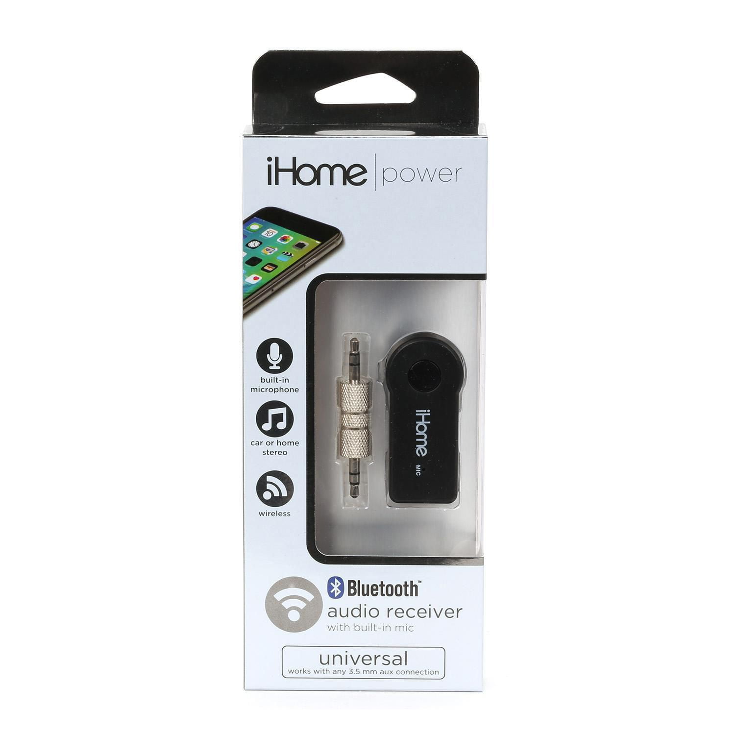 iHome Bluetooth Audio Receiver (Black), 1 each, sold by each