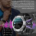 thumbnail image 3 of EIGIIS Smart Watch with Wireless Earbuds Mp3 Bluetooth Headset 1.52” Screen Fitness Tracker Men Women Smartwatch for Android Ios, 3 of 5