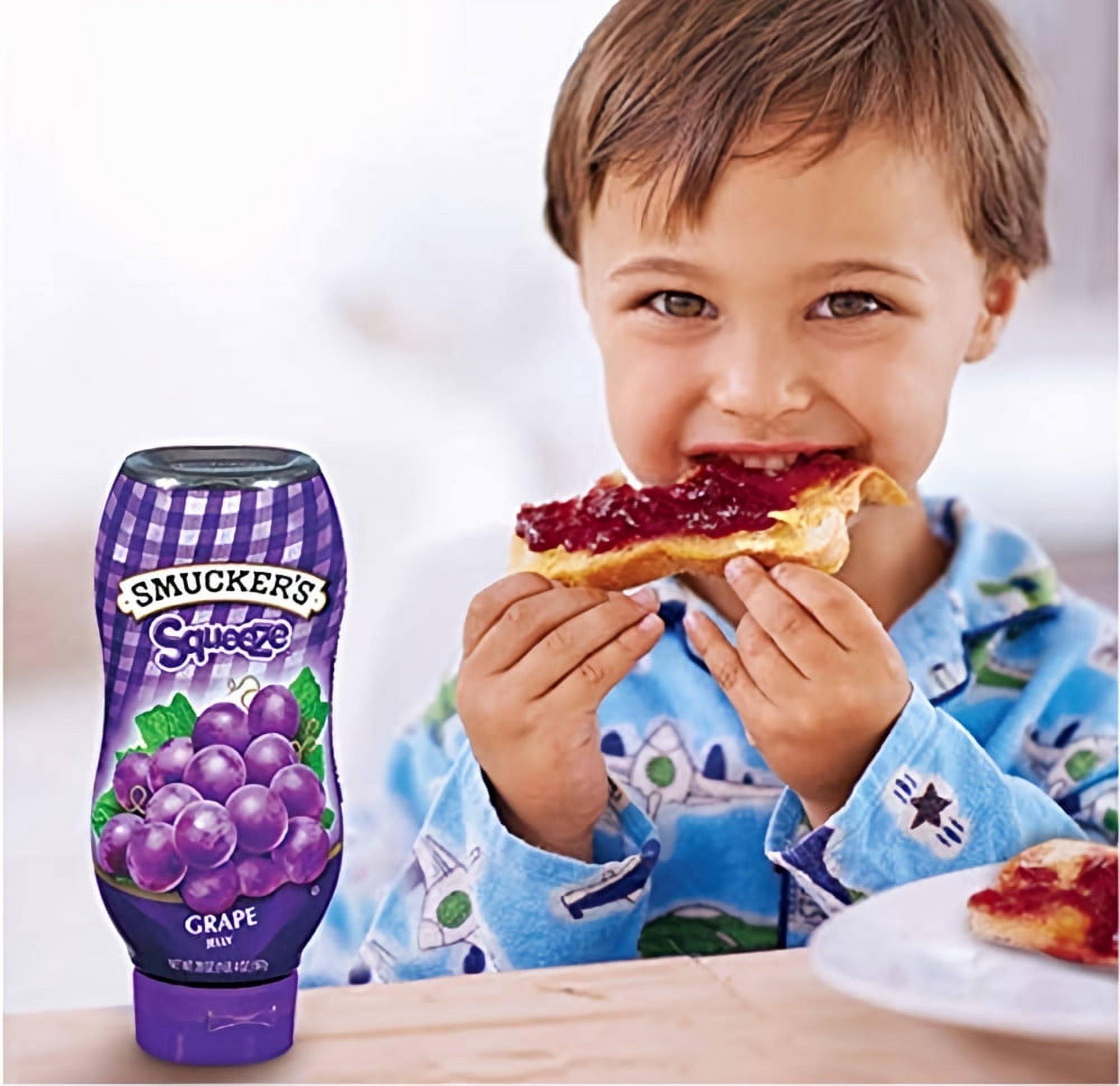 Smucker's Squeeze Grape Jelly - 20oz (Pack of 48)