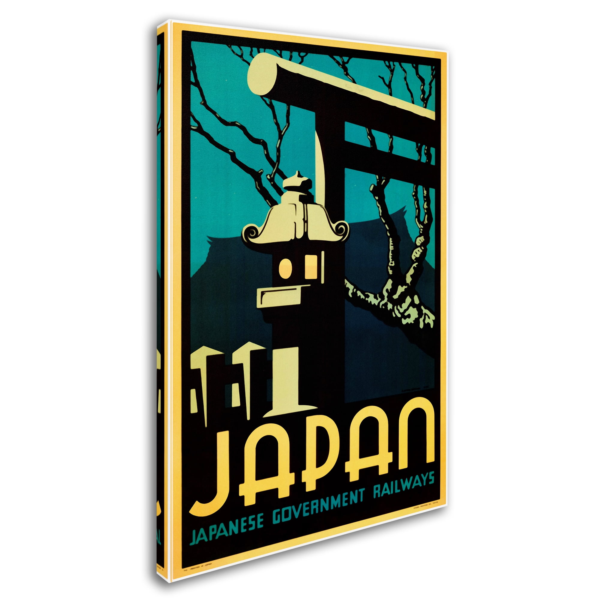Travel 279' Canvas Art by Vintage Lavoie