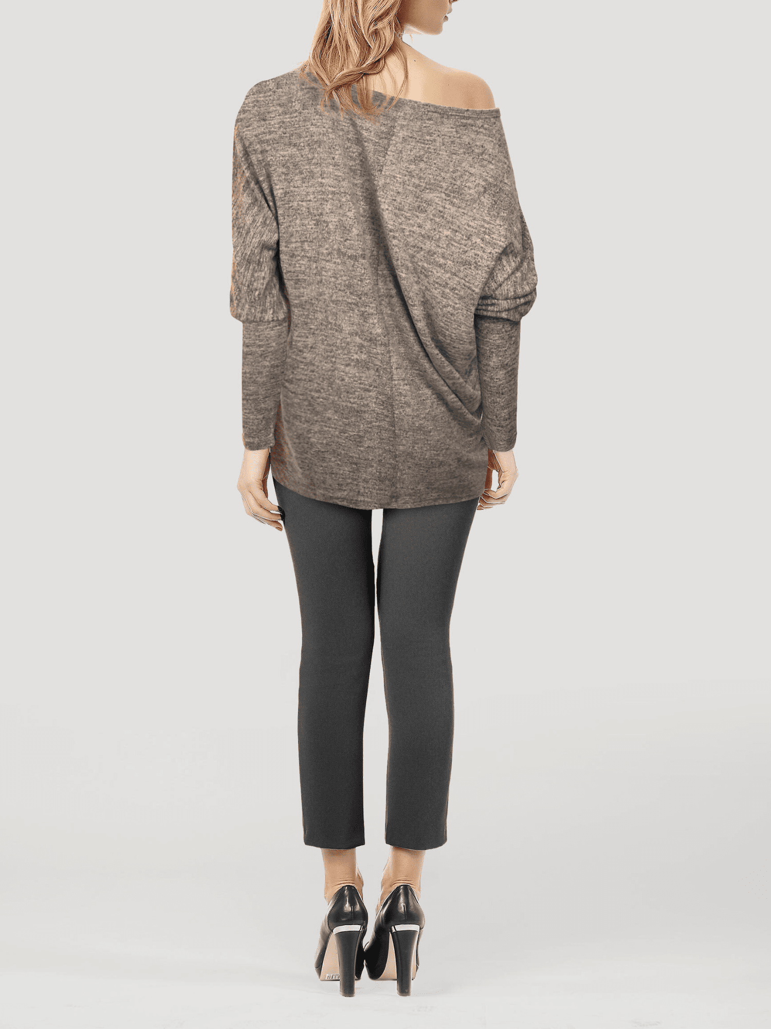 Sonja By Sonja Women's Morgan Bree Boat Neck Batwing Top