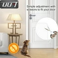 thumbnail image 6 of 44" x 24" Door Scratch Protector, Plastic Scratch Shield Protect for Pets, Duty Flexible Door Guard Cover for Furniture, Wall, 6 of 8