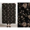 thumbnail image 3 of Soimoi 100% Cotton Canvas Fabric - Floral Print, Black | 56" Wide | Sold by 2 Yard | Medium Weight Upholstery Fabric for Home Dcor, Bags & DIY Projects, 3 of 7